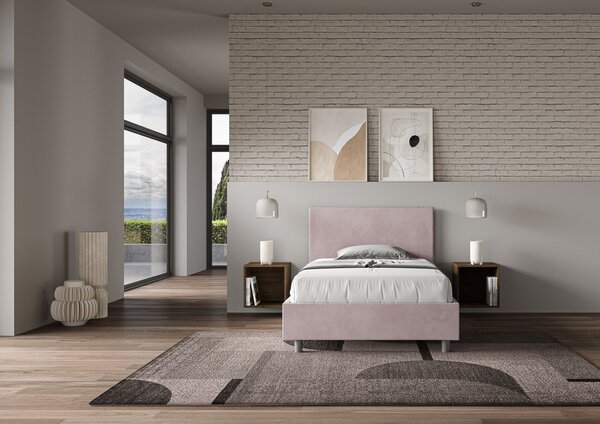 Letto Singolo 80x190 cm Senza Rete Adele Glicine