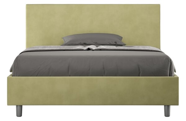 Letto Matrimoniale Francese 140x190 cm Senza Rete Adele Tè Verde