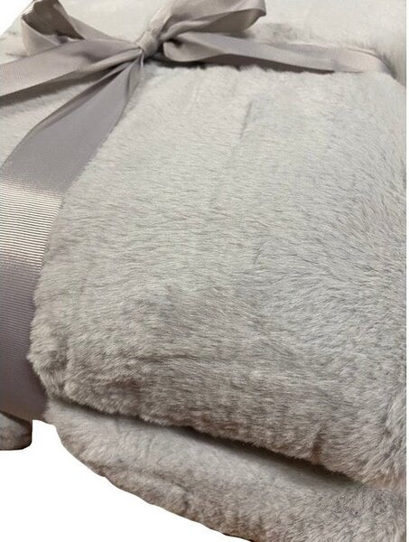 Coperta Dolci Abbracci Grigio Chiaro / 130 cm X 170 cm