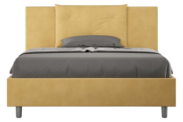 Letto Matrimoniale Francese 140x190 cm Senza Rete Appia Ocra