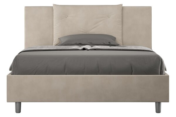 Letto Matrimoniale Francese 140x190 cm Senza Rete Appia Sabbia