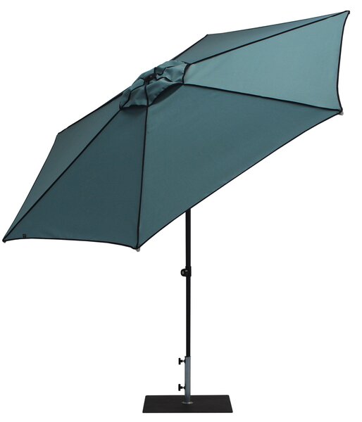 Ombrellone da Giardino Ø3 m Palo Ø38 mm in Alluminio Tessuto Dralon Acrilico Border Aguademar