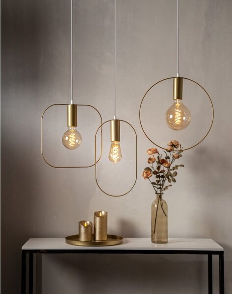 Lampadario dorato Shape – Star Trading