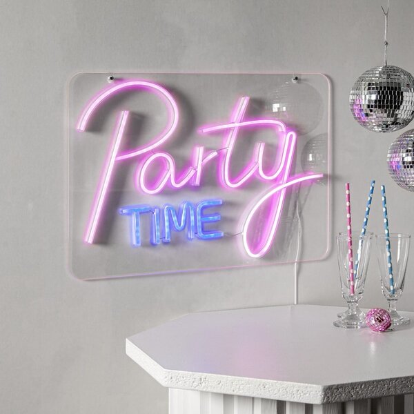 Decorazione luminosa al neon LED rosa 5 W Plexy – Star Trading