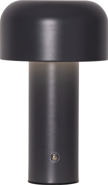 Lampada da tavolo LED grigia (altezza totale 21,5 cm) Bobby – Star Trading