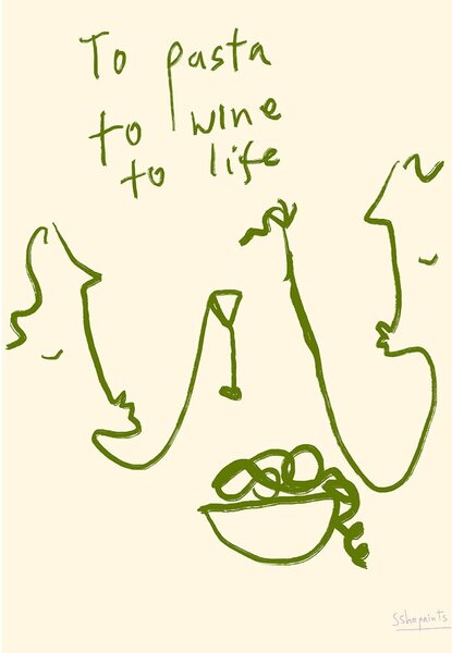 Poster 30x40 cm To Life – Ruby Hughes – The Poster Club