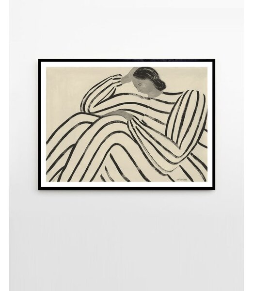 Poster 70x50 cm Waiting – Sofia Lind – The Poster Club