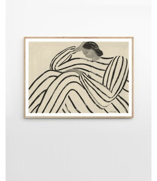 Poster 70x50 cm Waiting – Sofia Lind – The Poster Club