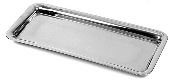 Vassoio in acciaio inox 17x38,5 cm Long – Orion