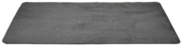 Tappeto Moderno 230x160 cm in Poliestere Grigio