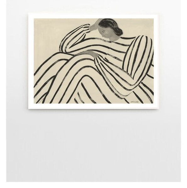 Poster 70x50 cm Waiting – Sofia Lind – The Poster Club
