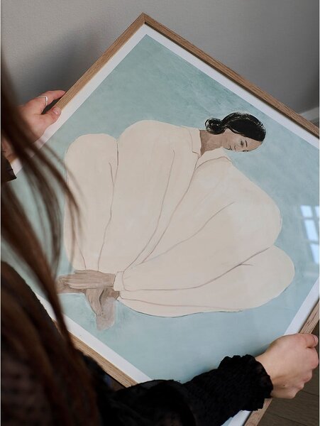Poster 50x50 cm Meet Me At Jaurés – Sofia Lind – The Poster Club