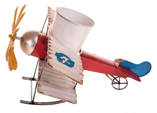 Aereo con Contenitore per Pianta H 38,5 cm