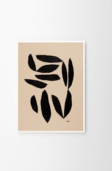 Poster 50x70 cm In The Fall – Leise Dich Abrahamsen – The Poster Club