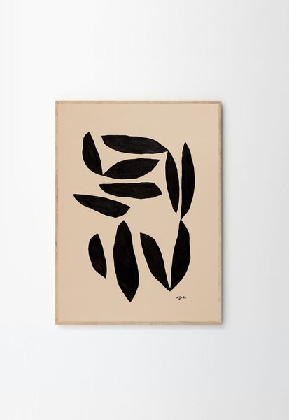 Poster 50x70 cm In The Fall – Leise Dich Abrahamsen – The Poster Club