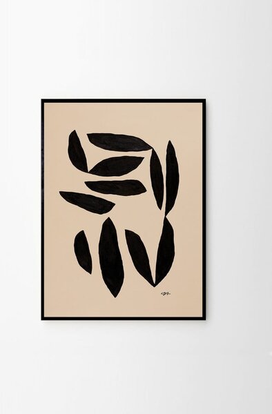 Poster 50x70 cm In The Fall – Leise Dich Abrahamsen – The Poster Club