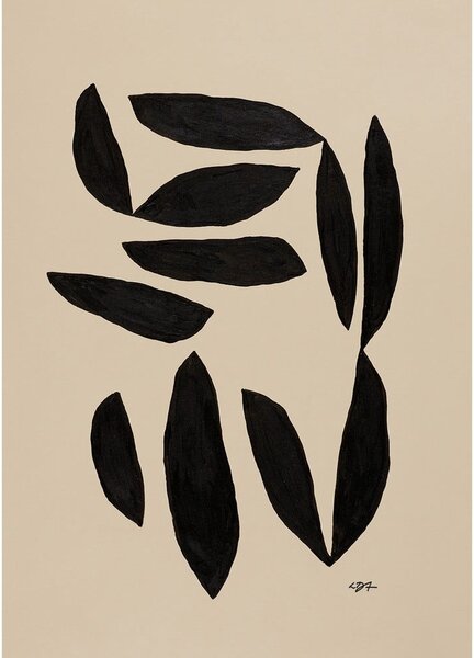 Poster 50x70 cm In The Fall – Leise Dich Abrahamsen – The Poster Club