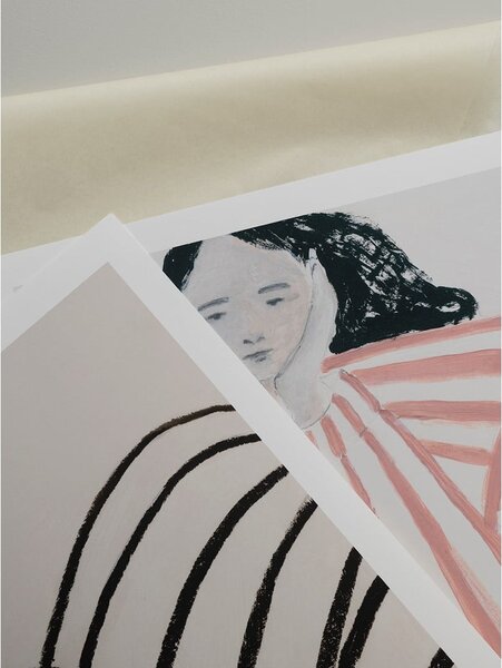 Poster 50x70 cm Still Waiting – Sofia Lind – The Poster Club