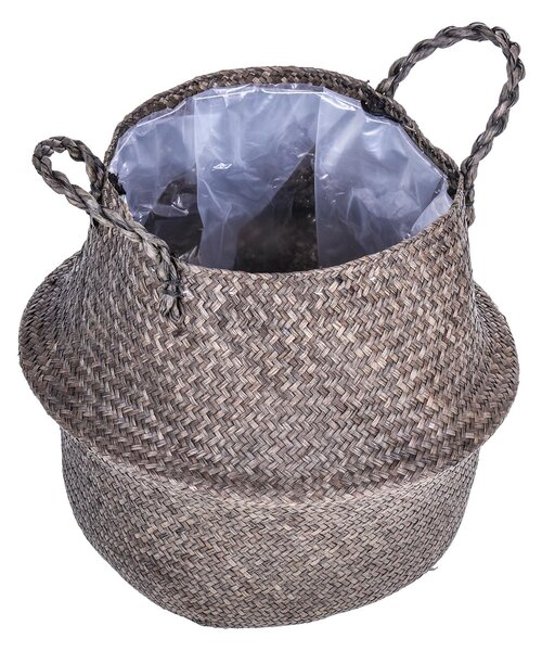 Cesto Giara in Materiale Naturale H 32 cm