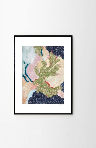 Poster 50x70 cm Little Green – Sofie Rebecca Iversen – The Poster Club