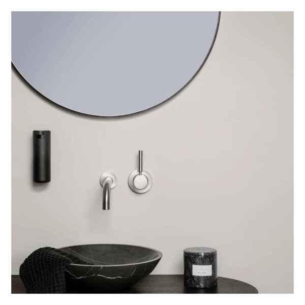 Dispenser di sapone a parete in acciaio inox in argento opaco 165 ml Modo - Blomus