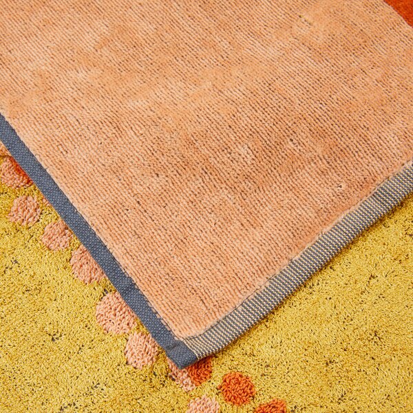 Telo Mare 95X180 Madagascar SALMONE Spugna Caleffi