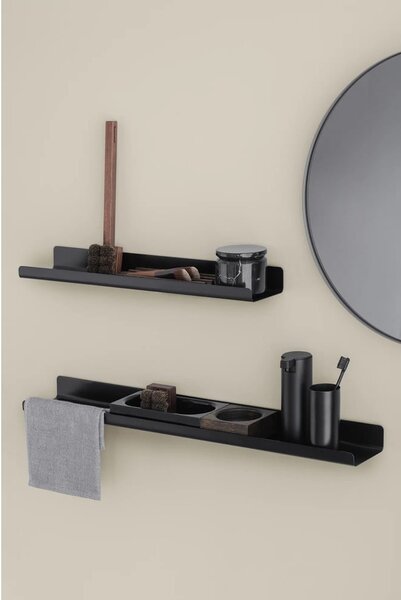 Mensola da bagno da parete bianca in acciaio inox Modo – Blomus