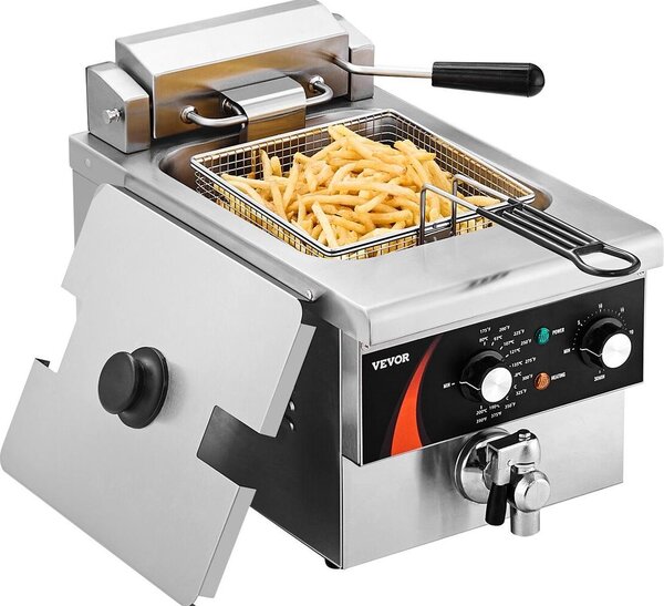 Friggitrice elettrica commerciale Friggitrice da banco 9Qt /8,5 L