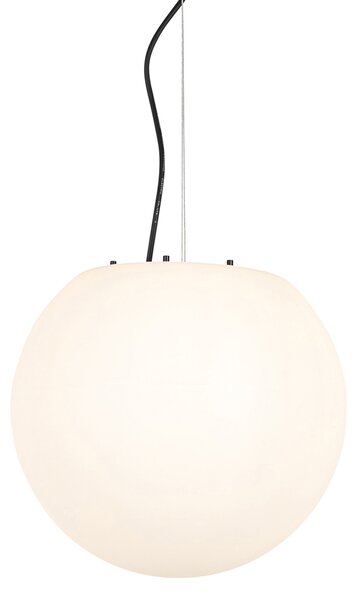 Lampada a sospensione moderna da esterno bianca 35 cm IP65 - Nura