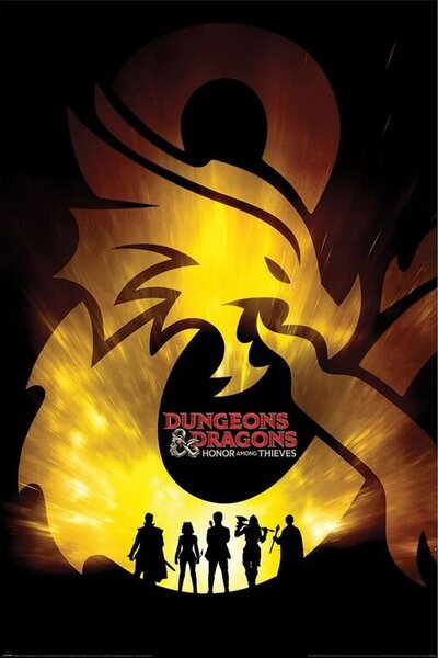 Posters, Stampe Dungeons Dragons Movie - Ampersand Radiance, (61 x 91.5 cm)