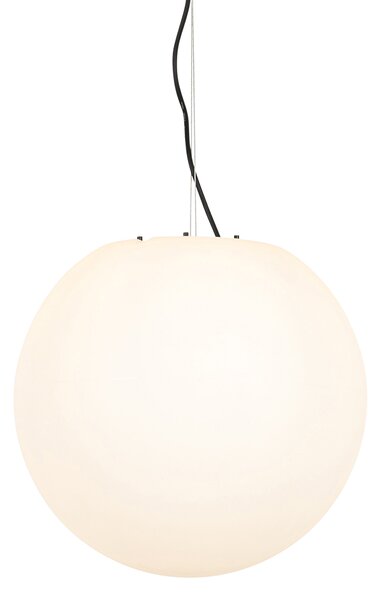 Lampada a sospensione moderna da esterno bianca 45 cm IP65 - Nura
