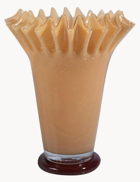 Vaso in vetro soffiato Lori, alt. 28 cm