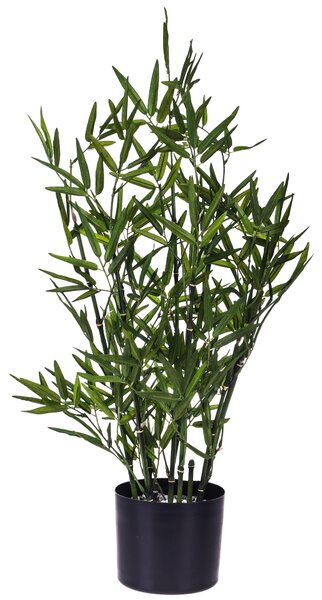 Mini Pianta Artificiale di Bamboo 46 cm C Vaso