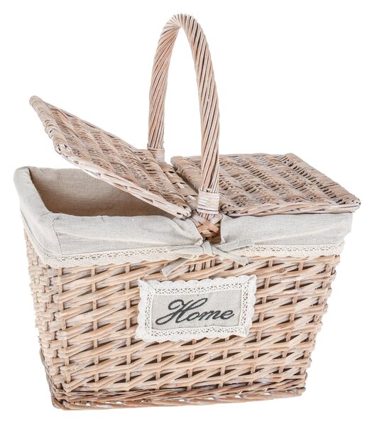 Paniere Rettangolari Home in Vimini Larghezza 40 cm