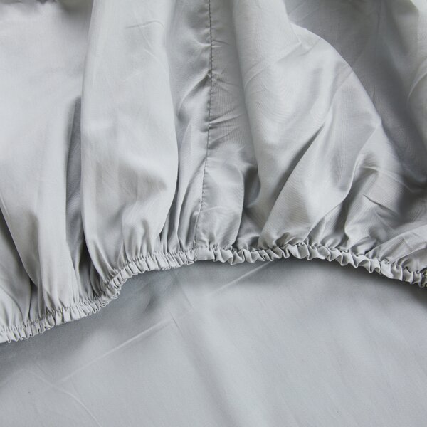 Completo Copripiumino MATRIMONIALE - 255X255 175X205 2 FEDERE 50X80 Abstract Flower BLU Raso Di Cotone Caleffi