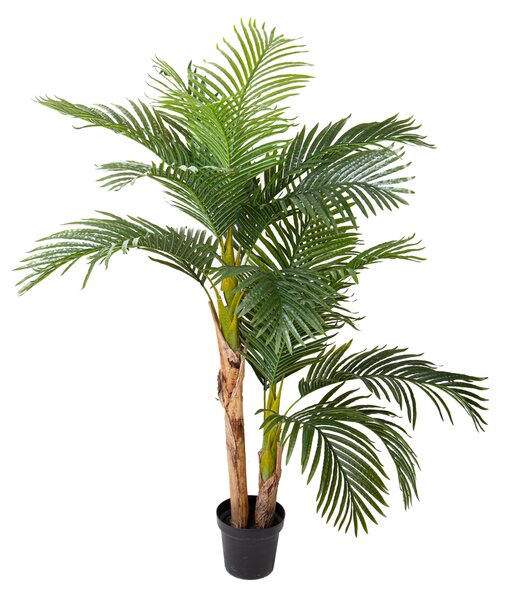 Pianta Artificiale Areca con Vaso H 165 cm