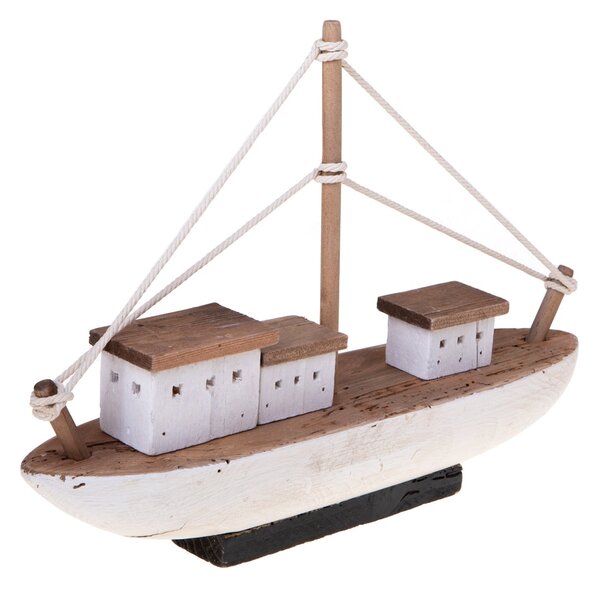 Peschereccio 45x105 H 31 cm