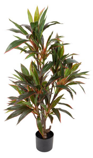 Pianta Artificiale Dracena Real Touch in Vaso H 115 cm