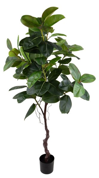 Pianta Artificiale Real Touch Rubber Ficus 210 cm con Vaso