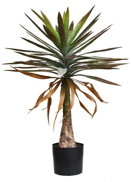 Pianta Artificiale Yucca Gloriosa 88 cm con Vaso