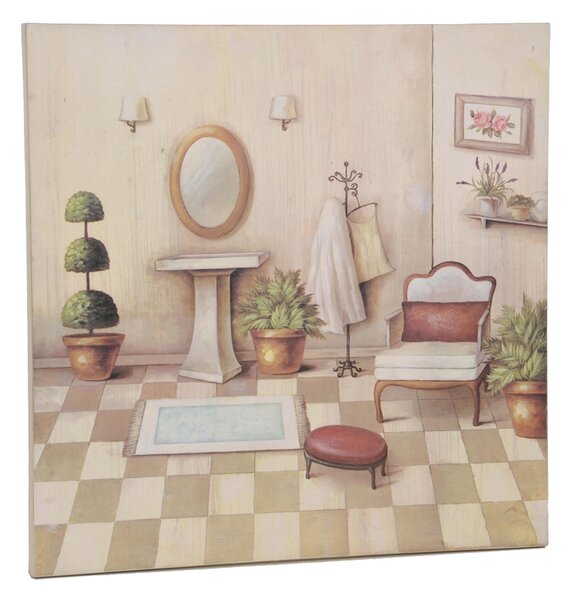 Quadro Stanza C Specchio 60x60 cm Sc