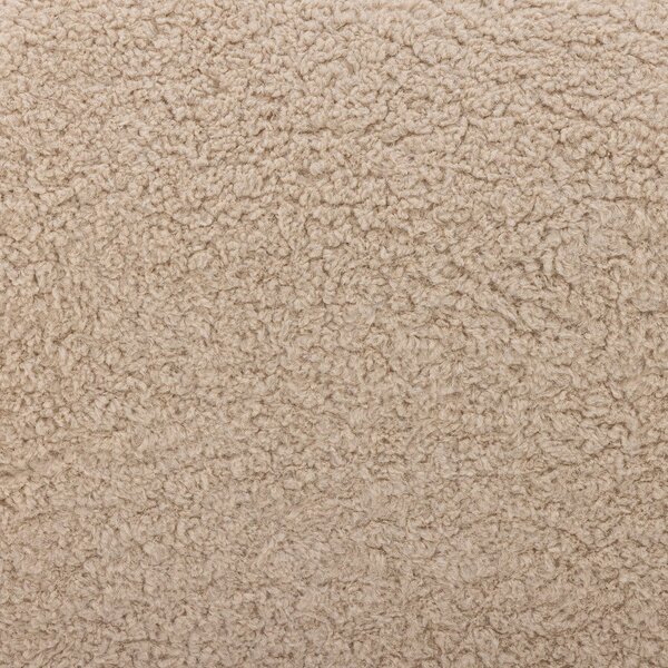 Panca crema in tessuto bouclé Bobbie - Bloomingville