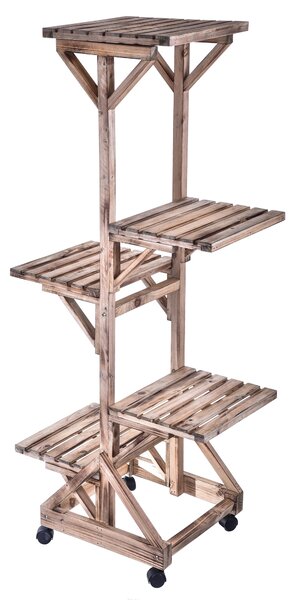 Scaffale Portavasi 5 Livelli H 143 cm Ferro