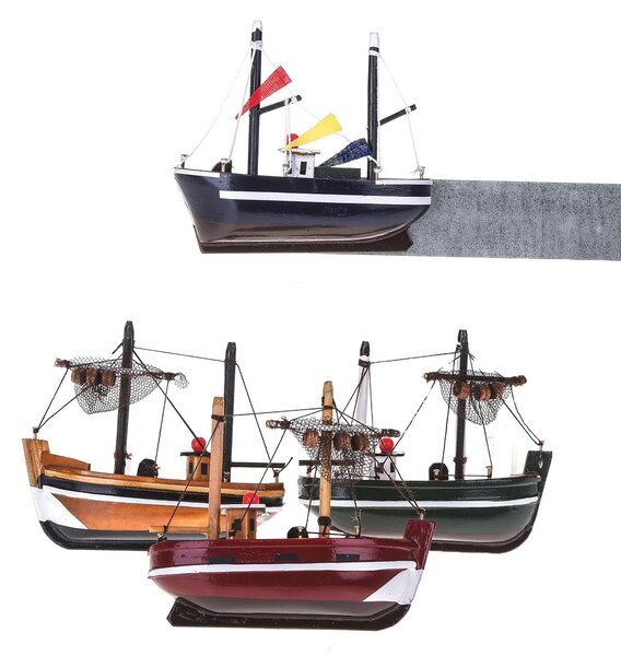Set 12 Magneti Barca a Vela H 10 cm