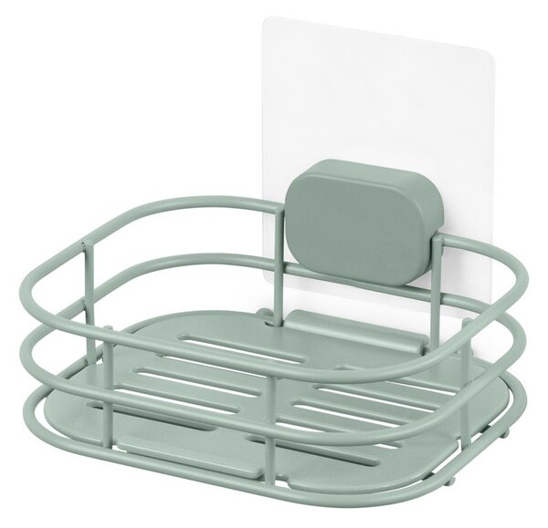Dispenser di sapone autoportante in metallo color menta Grena - Compactor
