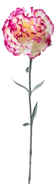 Set 12 Fiori Artificiali di Garofano H 67 cm