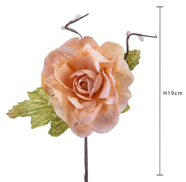 Set 12 Rami in Legno Rose Ø 10 cm