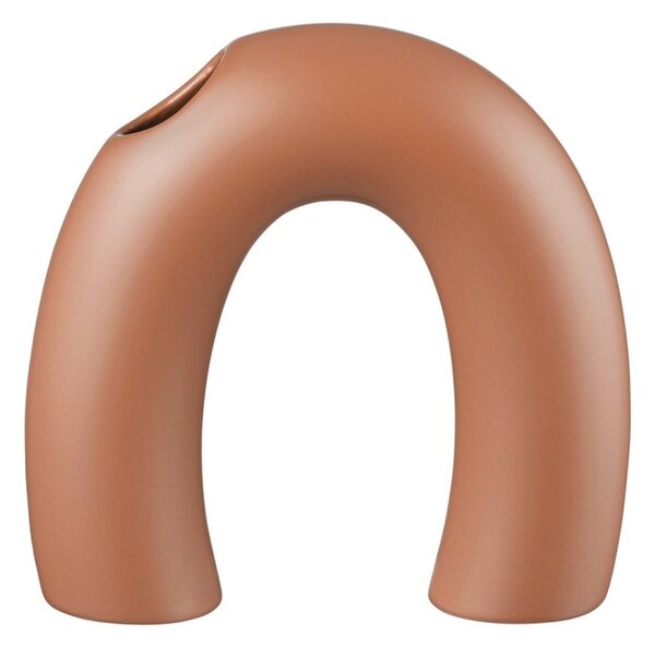Vaso color terracotta in ceramica (altezza totale 12 cm) Kagetsu – Blomus