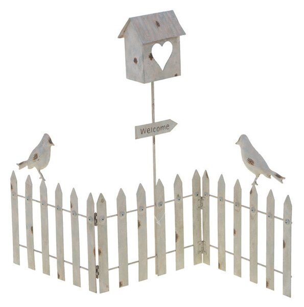 Set 2 Cancellata Decorativa con Uccellini 52 cm