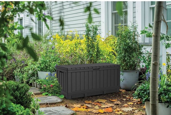 Contenitore da giardino in plastica marrone Kentwood - Keter
